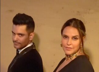 Neha Dhupia Instagram - 🖤🦅 … • • • • 📸 @kapilcharaniya #reels #reelsinstagram #trendingreels #datenight 🌟