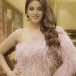 Nidhhi Agerwal Instagram - 💜💜💜 Styled by @officialanahita Outfit: @chiselbymr Hoops: @xxessories