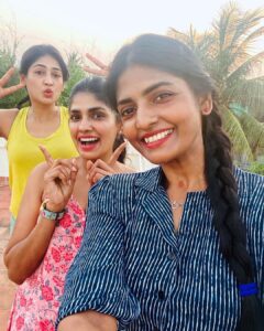 Niranjani Ahathian Instagram - Besties forever♥️♥️♥️😘😘😘😘 @itsvg @kanithiru10