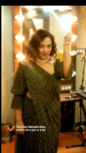 Nithya Menen Instagram - ✨️ :)
#AhaIdolOnReels @ahavideoin