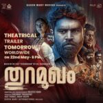 Nivin Pauly Instagram - Courage. Faith. Rebellion. Experience this and more in #Thuramukham. Trailer release tomorrow at 6PM 💪🏼😊 #rajeevravi #gopanchidambaran @sukumarthekkepat #JoseThomas #AnoopJoseph @indrajith_s #jojugeorge @poornimaindrajithofficial @nimisha_sajayan @arjun_ashokan @darshanarajendran @thesudevnair @manikanda_rajan_ @senthil_krishna_rajamani_ @ajithkumarbalagopalan @thuramukham @thekkepatfilmsofficial @collectivephase1 @paulyjrpictures @queenmaryinternational.m #Thuramukham #ThuramukhamTheRebellion