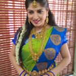 Papri Ghosh Instagram - Happy Akshaya Tritiya 🙏😊😃 #happy #akshayatritiya #jewelry @chennai_jazz @luxefashion_jewellery #suntv #serial #pandavarillam #actress #paprighosh #kayal
