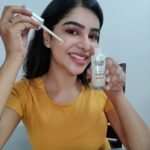Pavithra Lakshmi Instagram - To all the skincare lovers in the house, Olay has just launched an amazing collection of Super Serums. All three of them have a SUPER ingredient i.e Niacinamide which goes 10 layers deep into your skin, is 2x faster and gives you a radiant glow✨ Now I have been using the Olay Vitamin C Serum. And it works wonders.😍 -It helps reduce dark spots, blemishes & pigmentation -Evens the skin tone Just like this serum, the other two also help you address different skin concerns. You can check all of them out on Nykaa. And use my code: SUPER35 to get 35% off💃🏼 #Ad #SkinSoDeepInLove #OlaySuperSerums #OlayVitaminCSerum #Skincare #OlayIndia @olayindia