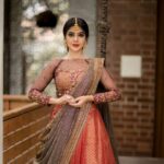 Pavithra Lakshmi Instagram – கண்ணன் வரும் வேளை ❤️
Wearing @studio149 
Mua @artistrybyshanu 
Photography @camerasenthil 
Hair @hairytale_by_komal