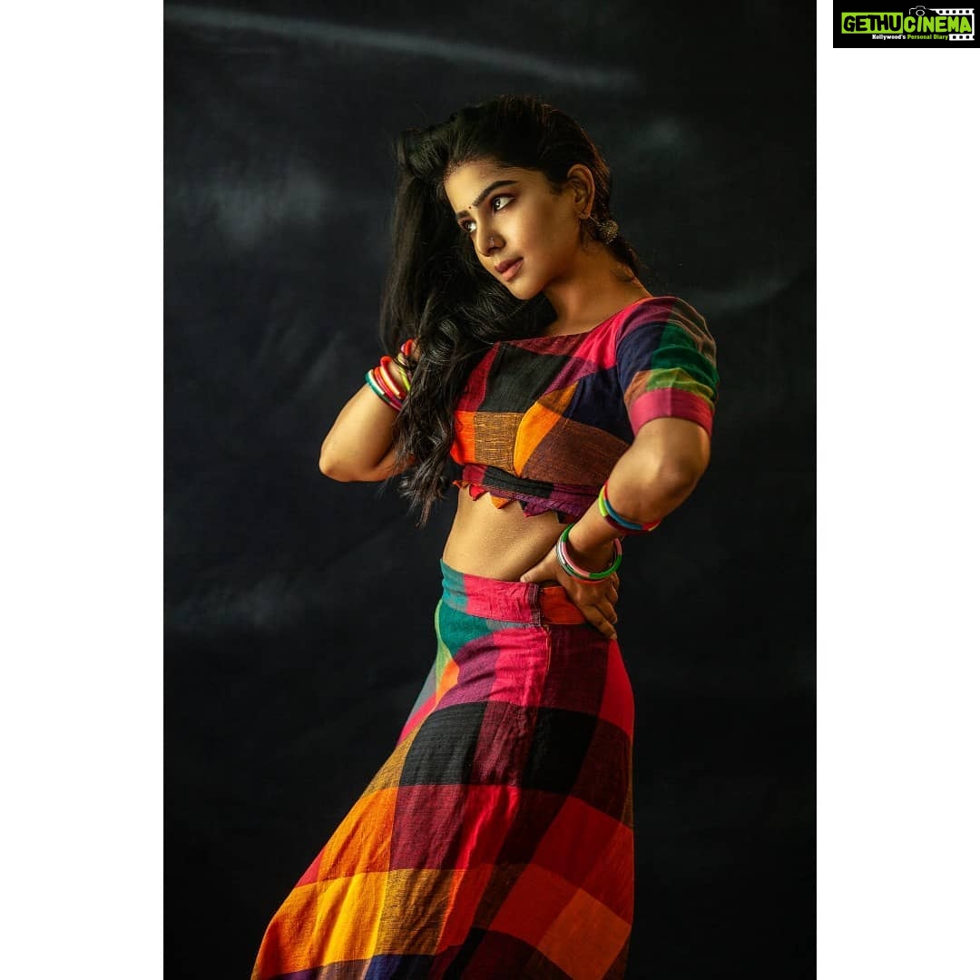 Pavithra Lakshmi Instagram - "Rang - Rasa" By @gilbert_santiagu Mua @fathi_hairandmakeup Wearing @sash_creation_official