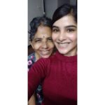 Pavithra Lakshmi Instagram - That "Antha azhagu deivathin magala ival" moment Now I know where I got that Colgate smile from #momnme #lakshmi #lachupapa #mymom #myworld