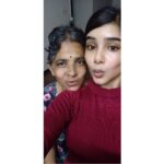 Pavithra Lakshmi Instagram - That "Antha azhagu deivathin magala ival" moment Now I know where I got that Colgate smile from #momnme #lakshmi #lachupapa #mymom #myworld
