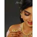 Pavithra Lakshmi Instagram - Between the diamonds flashed something else that sparked even more! Her blush😍 MUA @salomirdiamond Outfit @sameenas.store Jewellery @rimliboutique Photography @deepak_durai_photography Retouch @madan_realisateur #pavithralakshmi #pavithra #popzy #actor #model #blahblahblah
