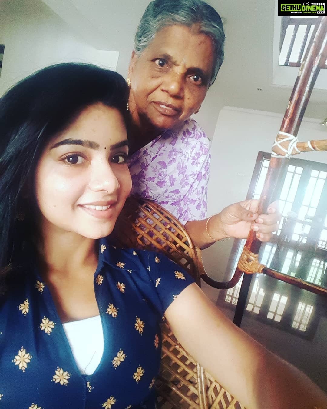 Pavithra Lakshmi Instagram - Moi lifeline❤ my grandma❤ ammamma❤ #paatima #myall #moisaviour #sheisamazing #shemeansmyworld #pavithralakshmi #popzy #blahblahblah