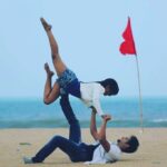 Pavithra Lakshmi Instagram - #blastfrompast #mm10 #photoshootwidpartner #partnerincrime #dancepartner #mm10