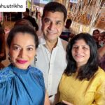 Payal Rohatgi Instagram – I love ❤️ u Ashu ji. Your wife loved my reality in reality show ❤️ I am humbled. 

#payalrohatgi #ladkihuladhskdihu #yogasehoga 

Posted @withregram • @ashuutrikha Bumped into an old friend @payalrohatgi after years at the premiere of #dhakkad . It was nice catching up. As vivacious as ever.