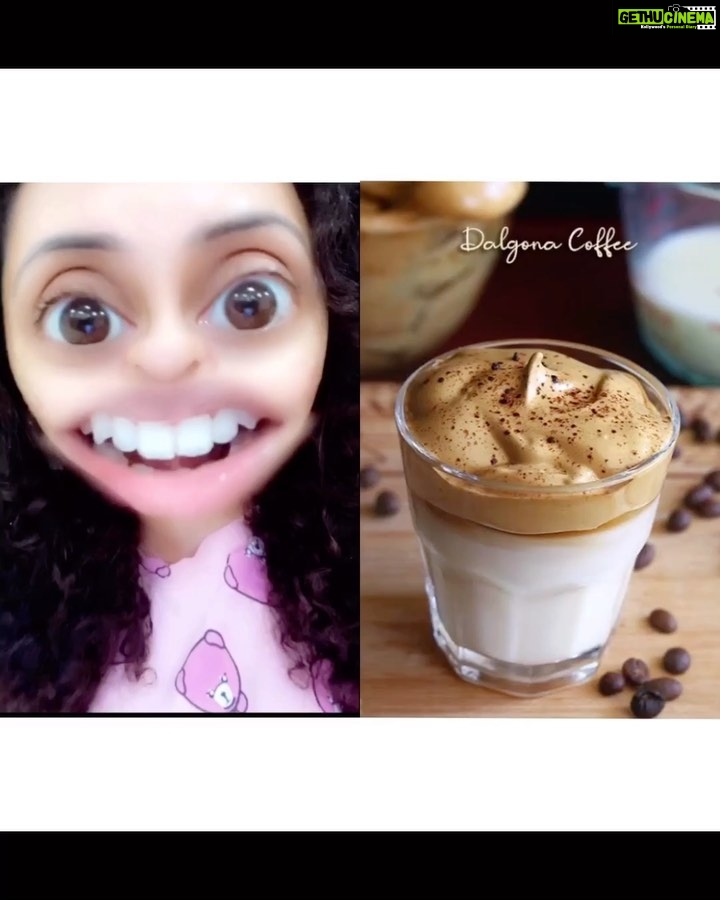 Pearle Maaney Instagram - Miss. Plastic Hates Dolgona Coffee... listen to her story... ningal karanju pokum 😢 #GoDolgonaGo Now that I’ve have all your attention... just a love filled reminder... Stay Home.. keep yourself clean... keep your mind clean... be positive... think happy thoughts and spread Love. ❤️