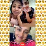 Pearle Maaney Instagram - Staying connected ... talked about quarantine life, Yoga, healthy food, meditation, kundalini Awakening, chakra cleansing , DNA 🧬 , Aliens and much more 🤪. My babies @shaunromy @deeptisati 😘😘