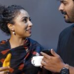 Pearle Maaney Instagram - So I have to mention how this video happened... 😀I was shooting the promo for this New show that’s coming up on Zee Keralam and Srini came on set to pick me up after the shoot. When he arrived we were packing up and it was tea time, we were having pazhampori and tea... 😜the director of our show was talking about doing a small teaser before the show starts for digital media n This concept came into my mind and I quickly grabbed a shawl from my stylist.. tied my hair up and told srini to play along 😂 this was the first and only Take... I never tot they would use it because it was really that random... but I guess that’s what this show is gona be too! Spontaneous... fun... and Random! Anything can happen! Super excited about this show.. Need all your love and support as always... And shall be revealing more about the show with time... stay tuned. I’ve seen our fan pages guessing what this is gona be 😋 they are the sweetest people ever! CIDs!!! Come On!! 😀A special thanks to Arjun Ajith... @zeekeralam and the whole team for having me on board.. also my sweetheart @srinish_aravind for always being a sport and for standing by me in all that I Do! ❤️🥰#zeekeralam PS : No pazhampori was harmed during the filming of this video... it was eaten with a lot of love and oil 🥳