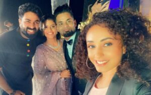 Pearle Maaney Instagram - Kukku !!! Congrats daaaa!!!! . . Wishing this beautiful couple a wonderful life ahead! I still remember the day we met Kukku for the first time... he stole our hearts with his innocence and of course his talent to dance ❤️ @suhaidkukku_ @padmasoorya