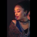 Pearle Maaney Instagram - As the wind caressed her shoulder... she knew from far away his mind’s shore was hit by a sudden wave of her fond memories... she loved how his breath hit her shore... her shoulder... travelling miles just fine... making her hold her breath for a while 🌸 - Pearle... for @srinish_aravind . . . . Click @storiesbysidhu Wearing @ange.in | @okjsignet Styling @anitageorgez Makeup @myself 🥰