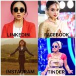 Pearle Maaney Instagram – LIFT meme : My Version 😎
.
.
.
#linkedin  #instagram #facebook #tinder #liftchallenge
PS: I’m not on tinder… coz my heart is tender 🥥