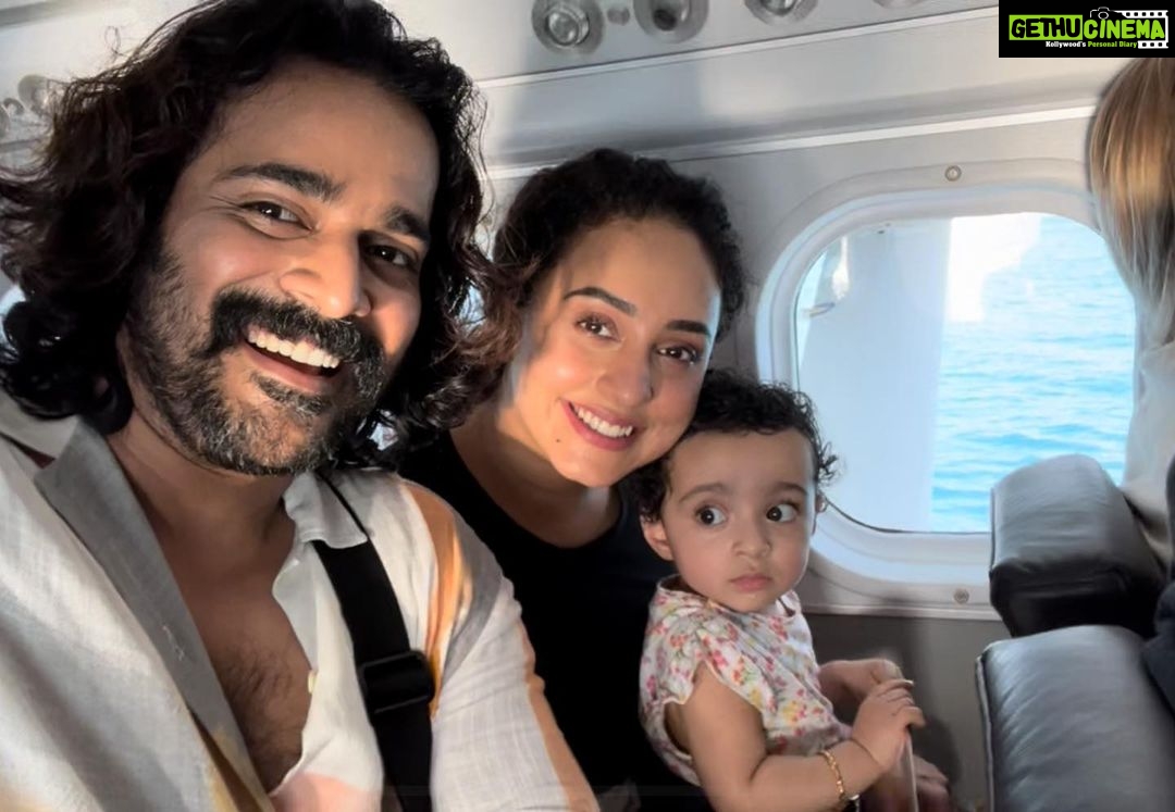 Pearle Maaney Instagram - Happy 3rd Wedding Anniversary to Us!!!!! 3 years of happiness, love , understanding, learning, respect, concern, craziness, growth, togetherness and a lot more. This year we are celebrating in a place that’s new to the both of us! Nila being the ‘Glue’ that keeps us attached more than ever, she has also decided to come along and party with us😋😜 A Big Billion Thanks to Our Pearlish Family…. For always being our ‘Blessing Factory’. We Love You All 😍 With Love, Pearle & Srinish . PS: Our Next Travelogue is on the way!! So be ready with your seat belts On because you all will be travelling with us to an Exciting place 😁😁😁 . Our Travel Partner @fortunetours