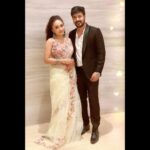 Pearle Maaney Instagram - Marriage is like Wine... it grows Richer with Time ❤️☺️ @srinish_aravind . . . I’m wearing @labelmdesigners