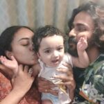 Pearle Maaney Instagram – Nila Turns One today ! We just couldn’t stop kissing and hugging her. 😂 She is our Brightest ray of Love and she is our Greatest Teacher. Mamma and Dada Loves You Nila ❤️ 
.
She Also sends lots of love to All of you… her big Family 🥰