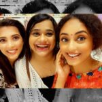 Pearle Maaney Instagram - We have 10kgs of make up on!!! Coz make up is an Art 🤓 and it was our occasional make up shopping day! We have tried every makeup product that we could possibly slap onto our faces😎... *scratches face...* ahem.. 😐 @pjmartha @fidanrafiq 🧐 is that you? 🤪