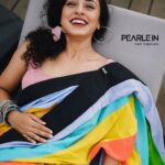 Pearle Maaney Instagram - Happy to reveal a Humble Beginning 🌸 Saree: @pearle.in . Need all Your Love 😊❤️ our First Collection is Launching on 15th November. I’m super excited to show you all what we have it store! 😊 . 📸 @sk_abhijith . Online shop will be open from 15th @ www.pearle.in