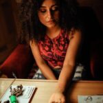 Pearle Maaney Instagram - Throwback to the only tattoo I have ... Unalome. The Unalome symbol represents the path to enlightenment in the Buddhist culture. The tattoo was done by my dear friend @hannahpixiesnow we walked around for a while...she suggested the symbol to me and I said yes!