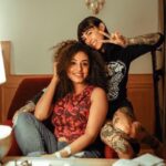 Pearle Maaney Instagram - Throwback to the only tattoo I have ... Unalome. The Unalome symbol represents the path to enlightenment in the Buddhist culture. The tattoo was done by my dear friend @hannahpixiesnow we walked around for a while...she suggested the symbol to me and I said yes!