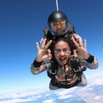 Pearle Maaney Instagram - Happy Women’s Day to All You Wonderful women Out there ! Keep Dreaming… keep Achieving… keep Hustling. literally ‘The Sky is Not the Limit, It’s Just the Beginning’ 🙋‍♀️ . . #womensday #skydivedubai