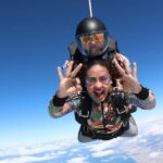 Pearle Maaney Instagram – Happy Women’s Day to All You Wonderful women Out there ! 
Keep Dreaming… keep Achieving… keep Hustling. literally ‘The Sky is Not the Limit, It’s Just the Beginning’ 🙋‍♀️
.
.
#womensday #skydivedubai