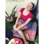 Pearle Maaney Instagram - Listen to Your heart... and your mind will find Peace 🌸😋❤️ . . @fidanrafiq @pjmartha #chillingathome #homedecoration My Home Exhibition