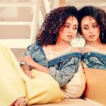 Pearle Maaney Instagram - One of the best conversations ever! 😋🌸 talking to myself. Here I’m telling myself... “ Should have biriyani after the shoot” 😁 . What would u tell/ask urself if u were alone with a mirror ? 😋 . . @anwarpattambiphotography Outfit by @_rosstory_