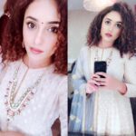 Pearle Maaney Instagram - Get up. Dress up. Show up! 😋🌸 . . . Wearing @shemyofficial #indianFashion #ethnic #salwar