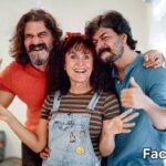 Pearle Maaney Instagram - Shiyas Appooppan, Pearle Granny 😉and Srini Appappan Because FaceApp was tempting me to take the time travel pill 💊 😂😂😂 oh my God!!! We will be a bunch of happy old people🥳🥳🥳 @shiyaskareem @srinish_aravind 🤪 . I’m challenging @shaunromy @deeptisati @unicornsingh 😁😁 take it 😎 . Click by @jiksonphotography grandpa 👴