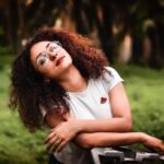 Pearle Maaney Instagram - New Video Up tomorrow at 10am Stay Tuned to this Space. 😎✌️ #bikergirl #bikeride #keralabikers With @srinish_aravind @krissangelz @aj460monster Click by @aaron_automotive_aj