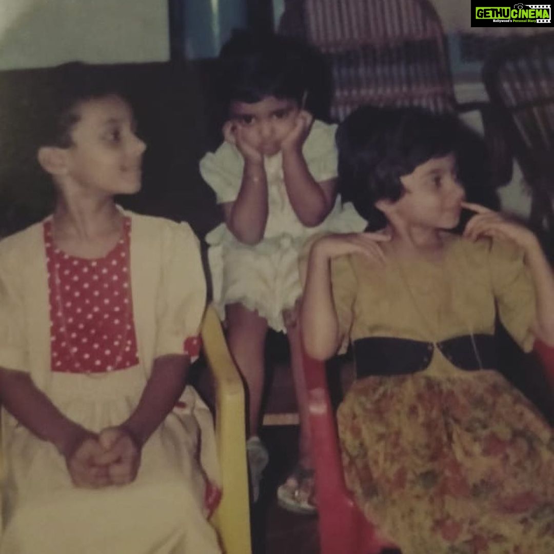Pearle Maaney Instagram - The moovar sankham @rachel_maaney @shradha_davis 🥰
