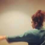 Pearle Maaney Instagram - This is how we run towards positivity 😎🧿🤪 @srinish_aravind No matter which floor u are on ... even if it’s ground floor... or even basement... remember... you can always take the “stairs”... I’m running toward the stairs here! 😎😉 Well this is me trying to be philosophical but I’m laughing at myself more than you guys! 😂😂😂😂 #nevergrowup #behappy #befunny let your kids think that they are your parents... Live life with laugh and smiles... eat what you love... then take the stairs... 😏 make ur partner laugh as much as u can.. Coz laughing is good for health 🤩
