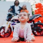 Pearle Maaney Instagram – Baby Let’s Go for a Ride! 😋 @nila.pearlish 
.

#bmwg310r 
Event : @eventiaevents 
Clicks : @magicmotionmedia 
Location: @lemeridienkochi