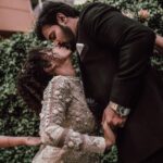 Pearle Maaney Instagram - Forever Mine! With my Husband... 🥰 @srinish_aravind . . . . . 🧿 Click by @sainu_whiteline Gown by @labelmdesigners Wedding planners: @eventiaevents #pearlishwedding Make up @sebastian.miranda.3998 Hair @sudhiar991