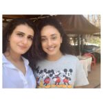 Pearle Maaney Instagram - She is Humble... and one of the most sweetest people you will ever meet. @fatimasanashaikh ❤️ To New Beginnings🍀 and Bullet coffees☕️. . #DangalGirl Mumbai, Maharashtra