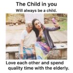 Pearle Maaney Instagram - Old age is an Inevitable part of Human Life which most of us conveniently forget when we are Young. Let’s create the habit of “active listening” towards people who are old and let’s create a world where they are given Love, Respect and Care.This is Us Voicing for our “Future Self”. How do you wish to be treated when you turn 70 or 80? Let the kids of tomorrow learn from today’s Active generation. Because it matters. Yes it does. ❤️ . Peace Love And Music to All #humansoftheworld
