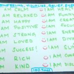 Pearle Maaney Instagram - THE POWER OF POSITIVE AFFIRMATIONS. . Sharing a sample of positive words that you can use. you can create your own affirmation chart with words that you like. Points to remember 1) say each word with feeling🥰 repeat it as much as you can... till you get the hang of how it feels. Take your time to dwell on each affirmation. Because time invested here is extremely worth it! 2) visualisation is important, as you say each affirmation imagine yourself being happy, loved etc 🤩 3) use body movements and expressions ( I do this when I’m alone in my room😀because is say each affirmation out loud! ) 4) do this every day for 5 minutes for the rest of your life because this is Good Food for your Mind. 🦋 5) believe that all these are true and say it in the PRESENT tense.👍 6) say Thank You for each word. 👌 7) say it with a smile of Belief. 😊 8) in the end Imagine a Beautiful world full of happy and peaceful people. Now go out into the world and experience the Magic of Positive thinking 🤗 Love you All ❤️ Peace Love and Music to All 😊