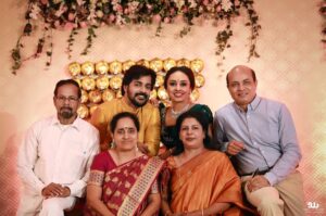 Pearle Maaney Instagram - Family getting bigger 😍 more love ... More happiness ❤️ feeling blessed 😊 . . Click by @sainu_whiteline Stage decor @sugarplumclt Costume @labelmdesigners
