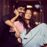 Pearle Maaney Instagram - He is Sane and Me on the other hand... is Insane 🤪 @srinish_aravind Thank You for bringing out the best in Me😋❤️ Click by @matt_atelier Makeup and hair @ratikhavenugopal