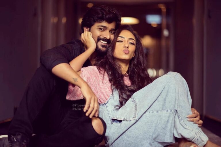 Pearle Maaney Instagram - He is Sane and Me on the other hand... is Insane 🤪 @srinish_aravind Thank You for bringing out the best in Me😋❤️ Click by @matt_atelier Makeup and hair @ratikhavenugopal