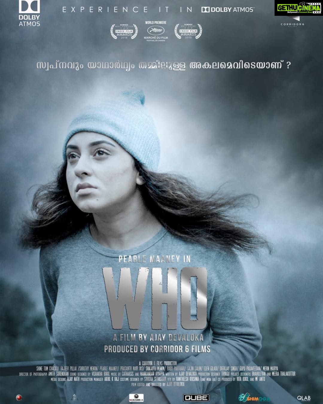 Pearle Maaney Instagram - @whomovie Releasing on 26th - All kerala and GCC Releasing on 25th - All India