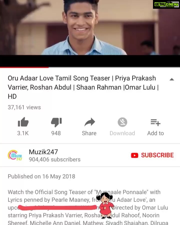 Pearle Maaney Instagram - Thank You @shaanrahman and @omar_lulu_ for making me a part of this song😋 Lyrics by Me🙈 Wait for the full Song! @roshan_abdul_rahoof @priya.p.varrier @noorin_shereef_