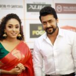 Pearle Maaney Instagram - Met this Amazing Human being! ❤️ #Surya #ammamazhavillu @sainu_whiteline click