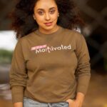 Pearle Maaney Instagram - To Stay Motivated and Do your best as A Mom… well… how about MoMivated? ‘Our Stay MoMivated’ Collection For all the Rockstar Moms and Dads Out there! Link in Bio: http://pearlemaaney.themerchbay.com Check Out All Our Collection on Our Page and there is a special 10% Discount till Feb 1st. Make Sure You Use Code ‘Pre10’ while You Shop! 😍 . #pearlemaaneymerch tag me because I would love to see how you style your piece. . Click by @sanu_mohammed