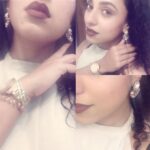 Pearle Maaney Instagram - @streethopper.in thank u for this lovely pair of earrings ❤️
